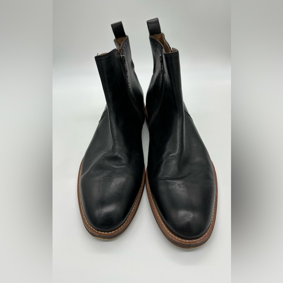 Johnston & Murphy Men's 11.5D Boots Black Zip Ankle - Picture 3 of 5